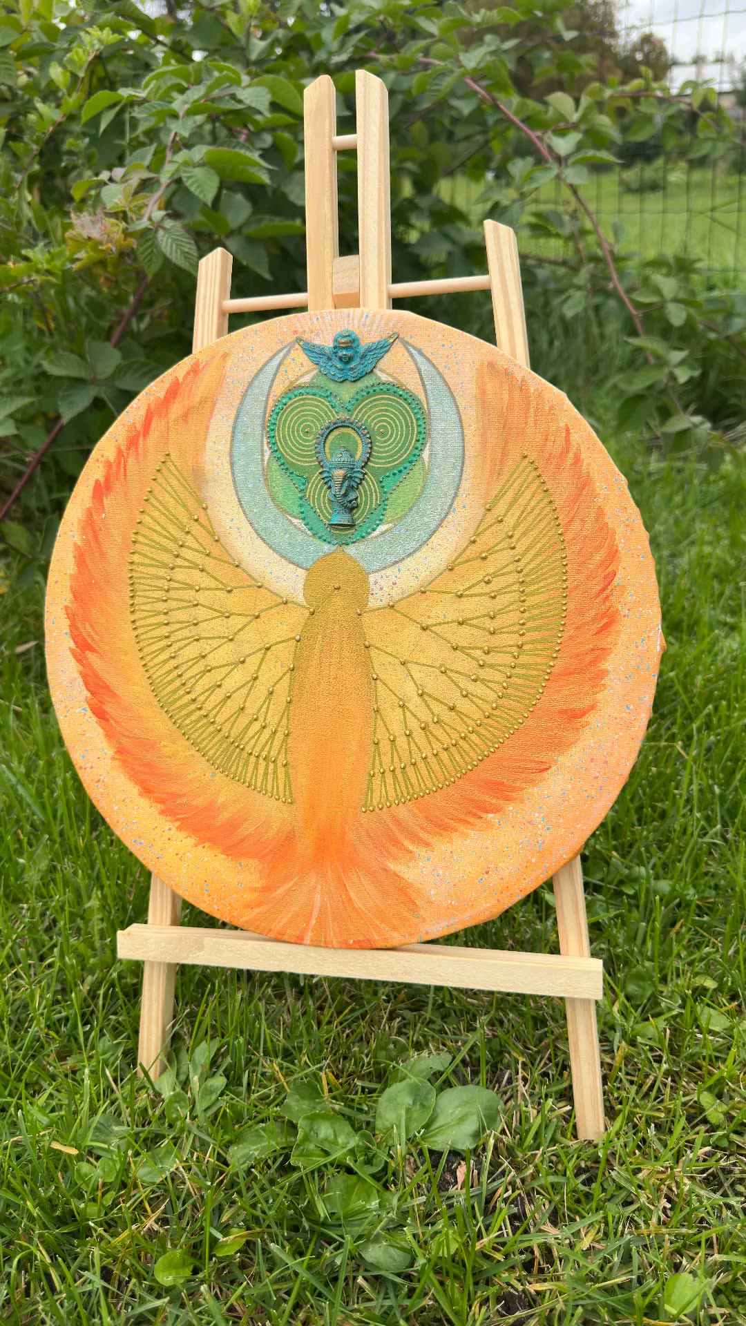 Giminės sistemos mandala — pilnas vaizdas